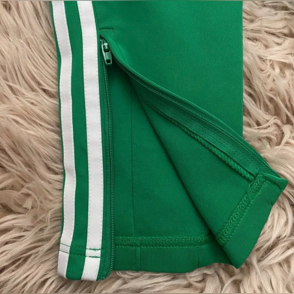 Adidas Green tapered Track Pants - Picture 4 of 7